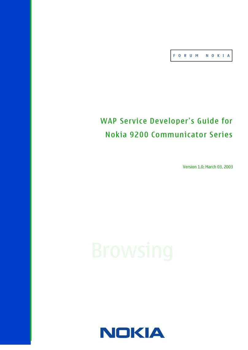 Nokia COMMUNICATOR 9200 Instruction Manual