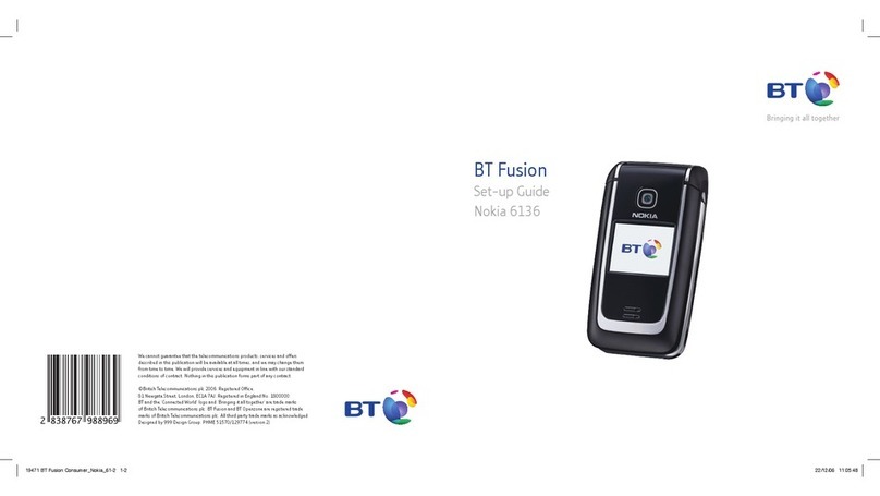 Nokia BT FUSION 6136 User manual