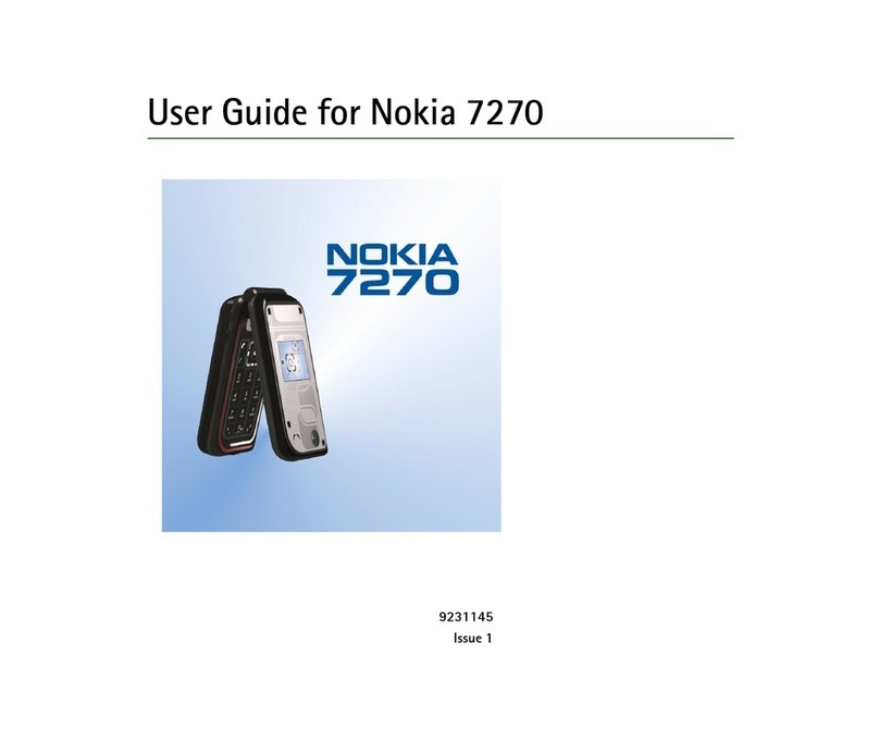 Nokia 7270 - Cell Phone 21 MB User manual