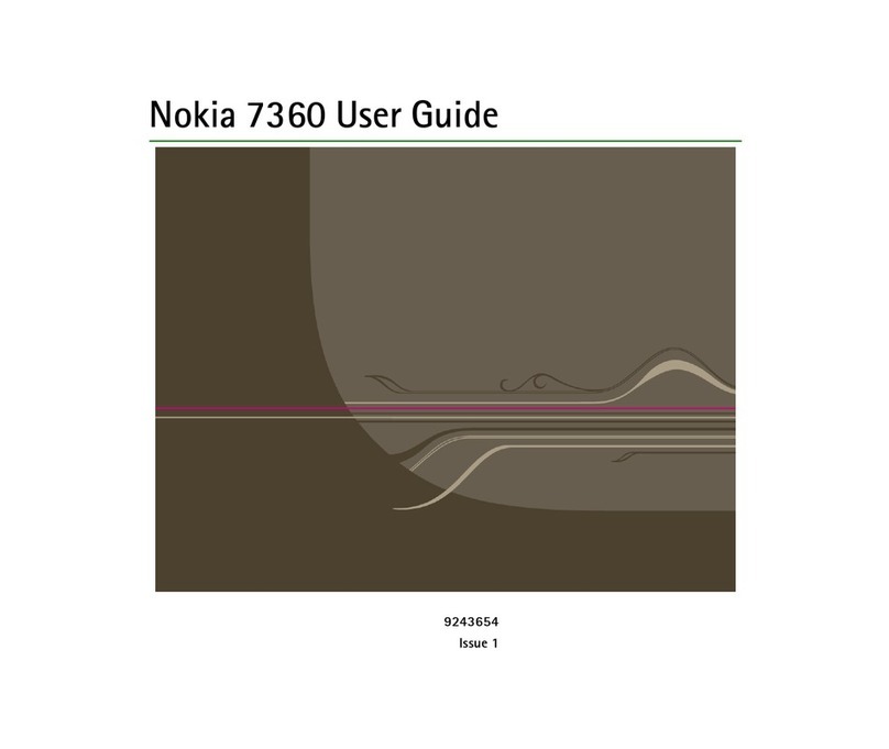 Nokia 7360 Intelligent Services Access Manager FX... User manual