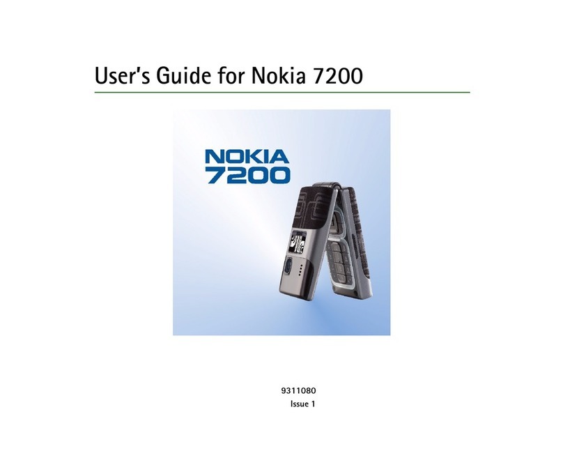 Nokia 7200 User manual