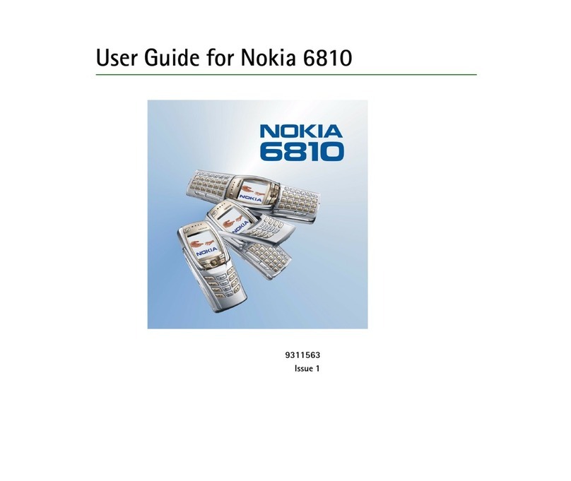 Nokia 6810 User manual Nokia 6810 User manual