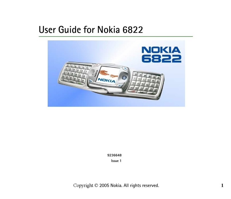 Nokia 6822 User manual