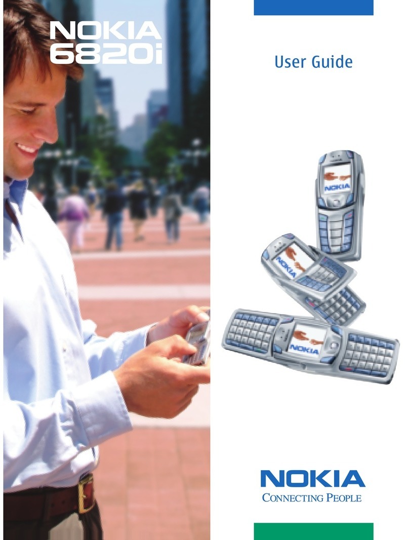 Nokia 6820i User manual Nokia 6820i User manual