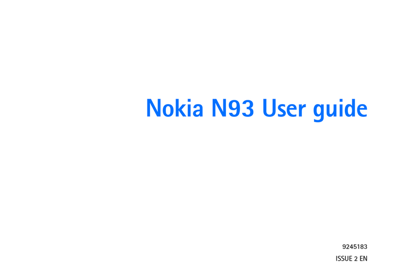 Nokia N93 User manual Nokia N93 User manual