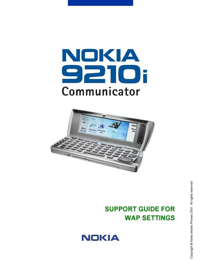 Nokia COMMUNICATOR 9210i Manual