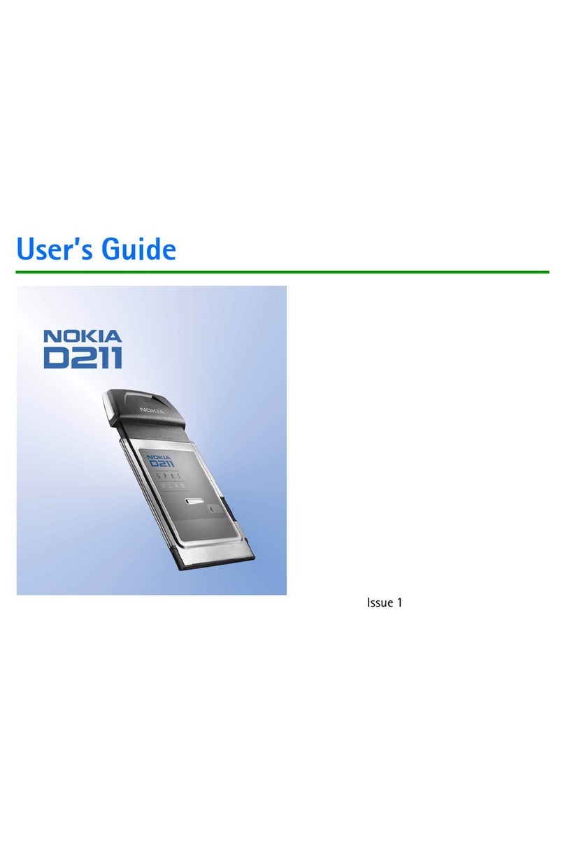 Nokia D211 User manual