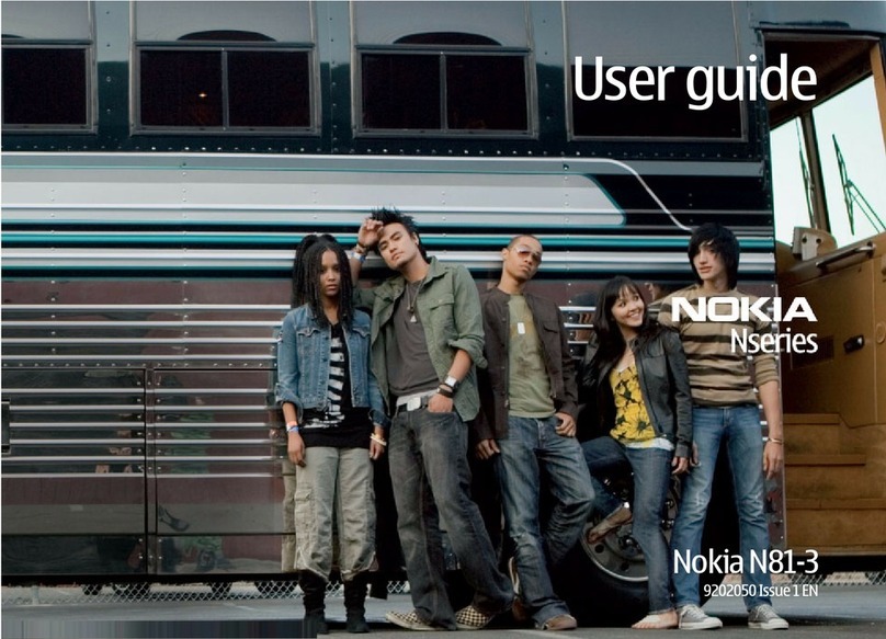 Nokia N81-3 user guide