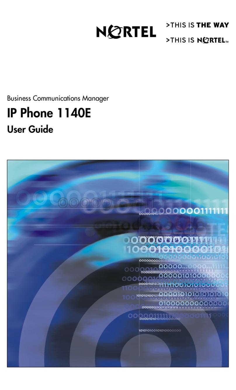 Nortel 1140E User manual