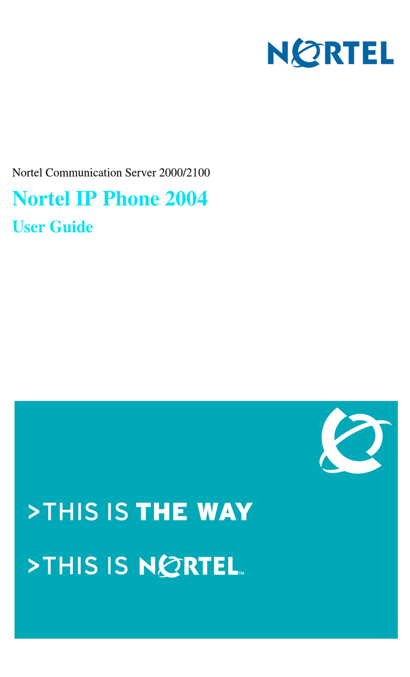 Nortel NN43117-110 01.01 User manual