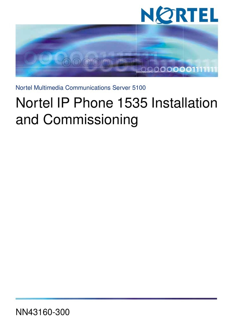 Nortel 5100 Series Release 2.3.3 user manual