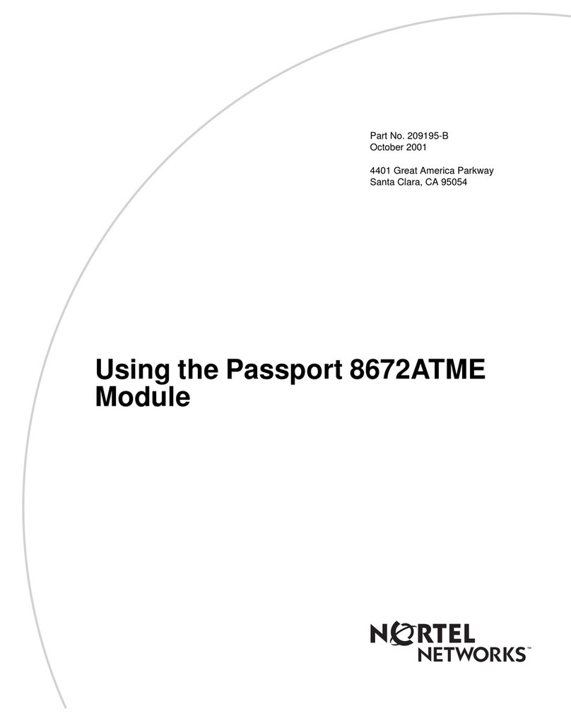 Nortel Passport 8672ATME Using