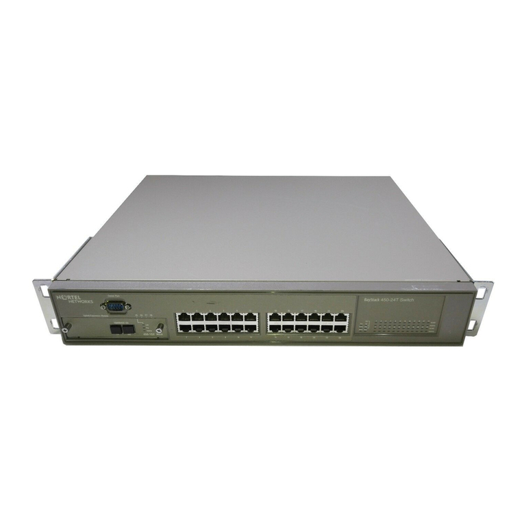 Nortel BayStack 450 Switch Guide