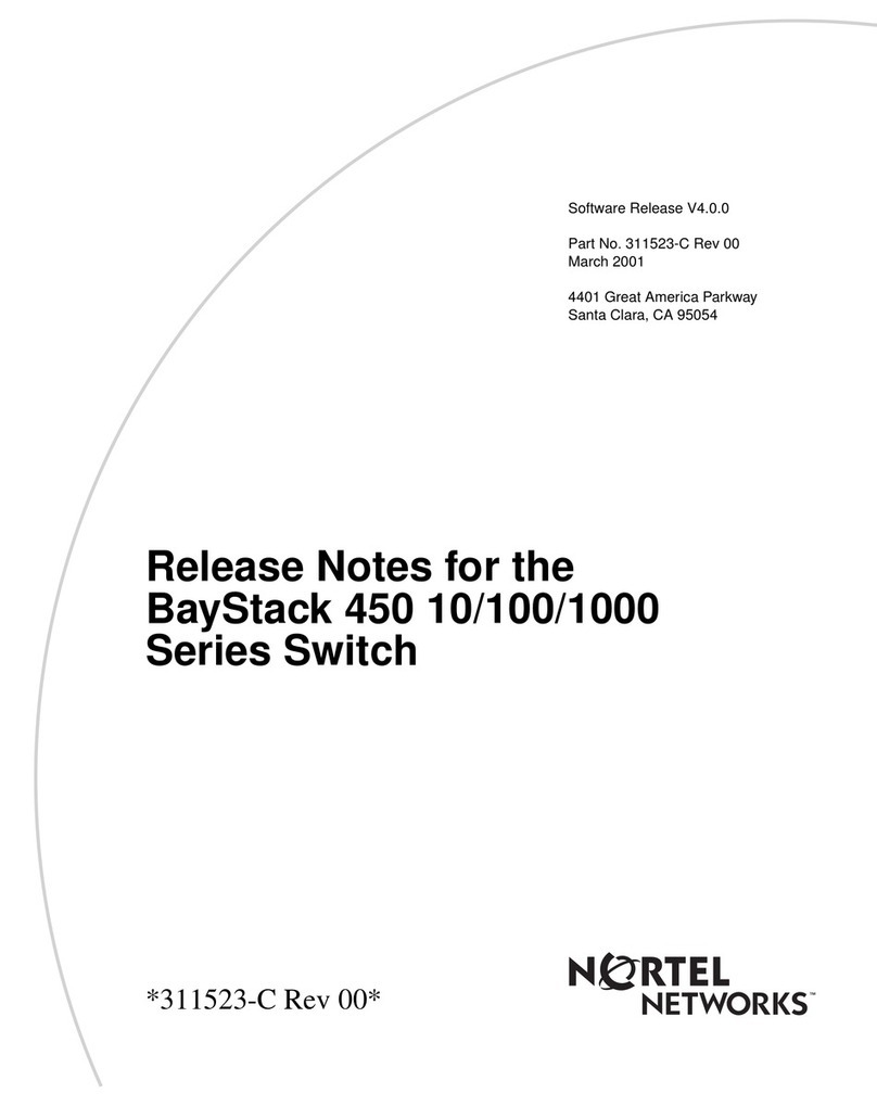 Nortel Nortel Power Branch Package 10 Release notes