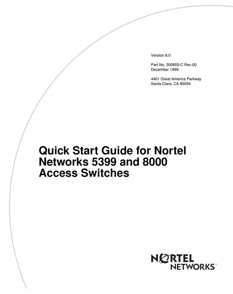 Nortel 5399 User manual