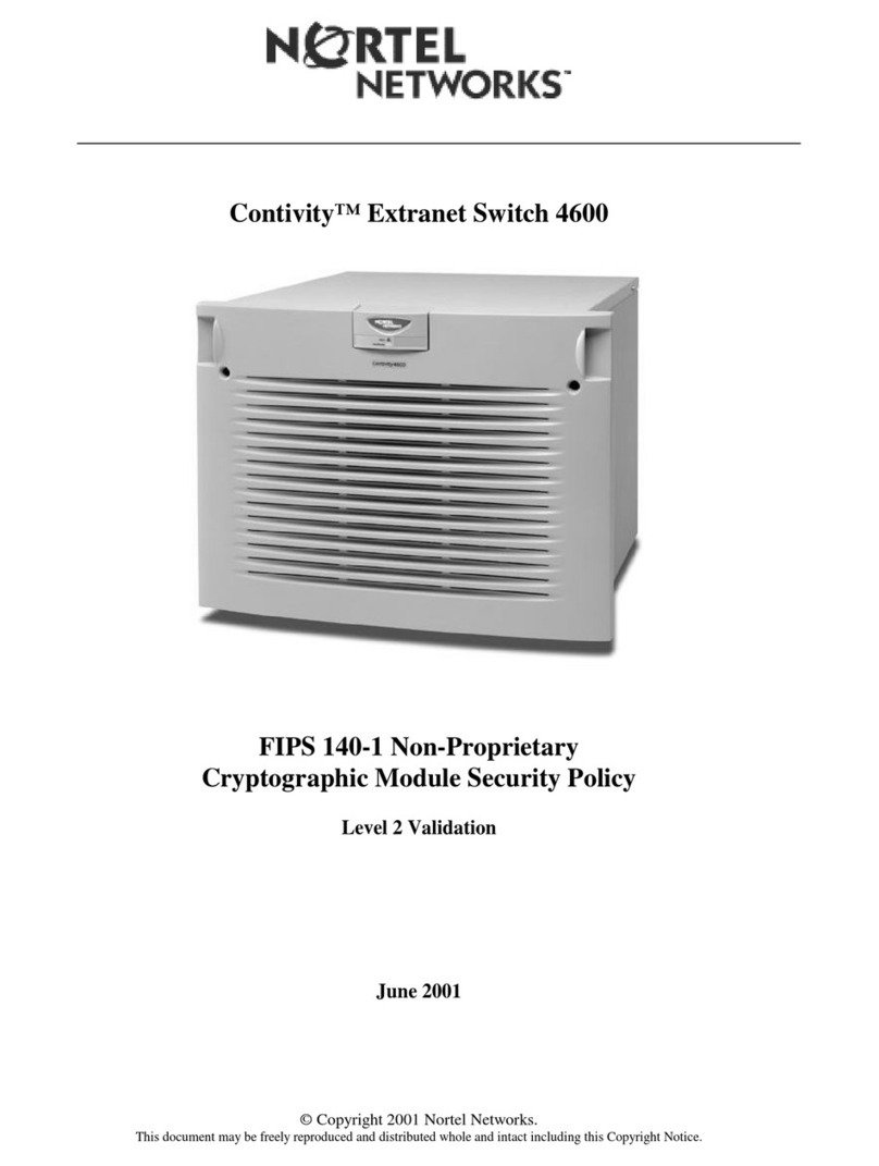 Nortel 4600 owner's manual