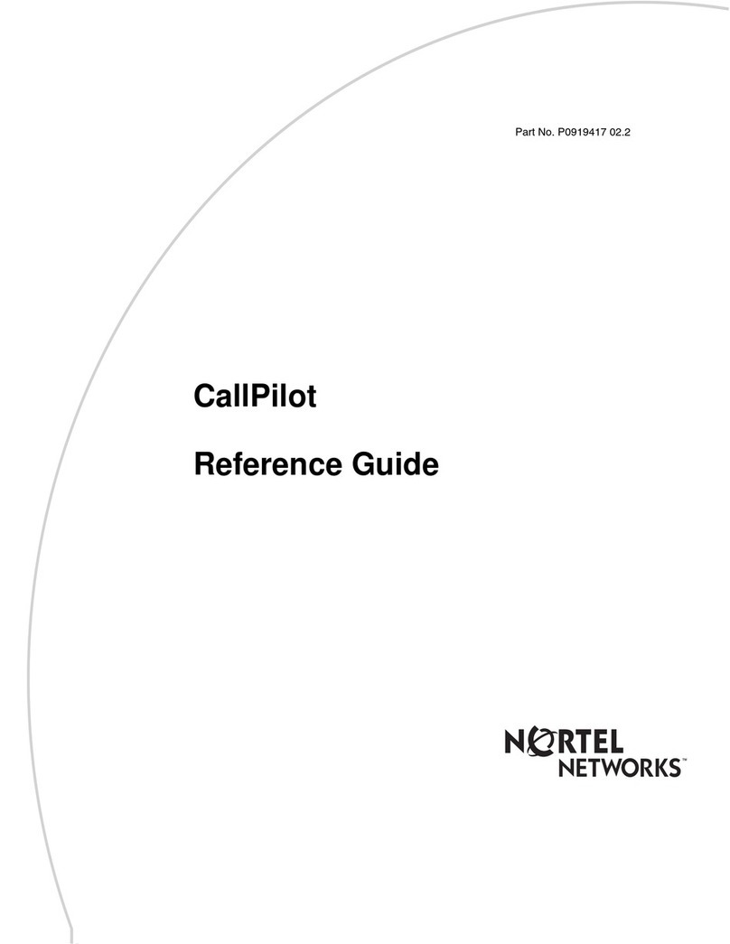 Nortel CallPilot reference guide