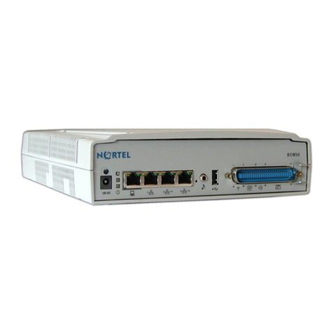 Nortel 50 Series User manual