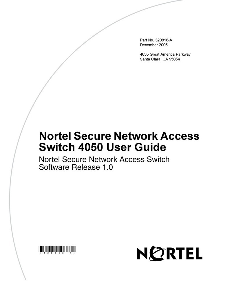 Nortel 4050 User manual