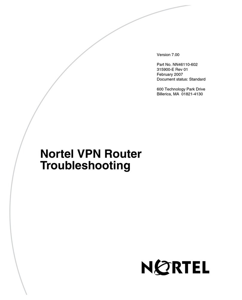 Nortel NN46110-602 Operating instructions