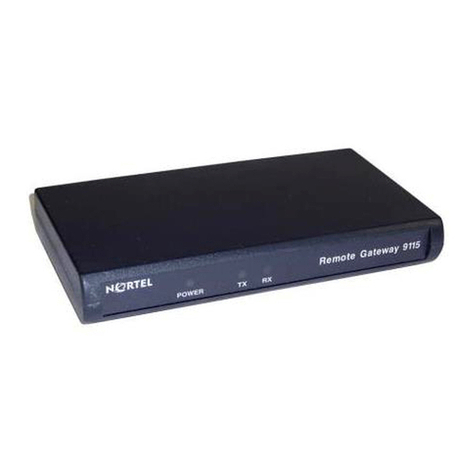 Nortel 911x Series quick start guide