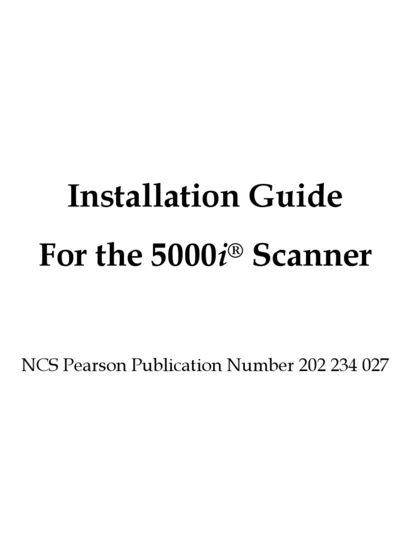 NCS Pearson 5000i User manual