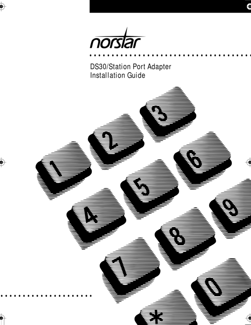Nortel Station Port Adapter DS30 User manual
