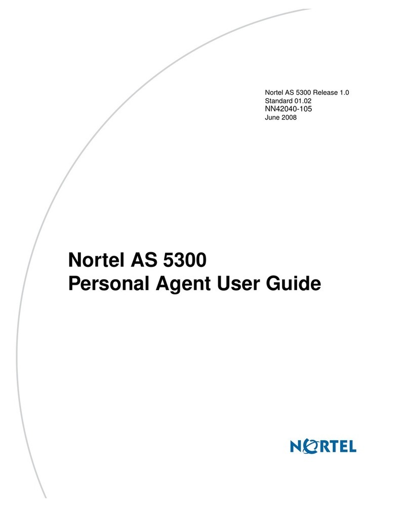 Nortel AS 5300 user guide