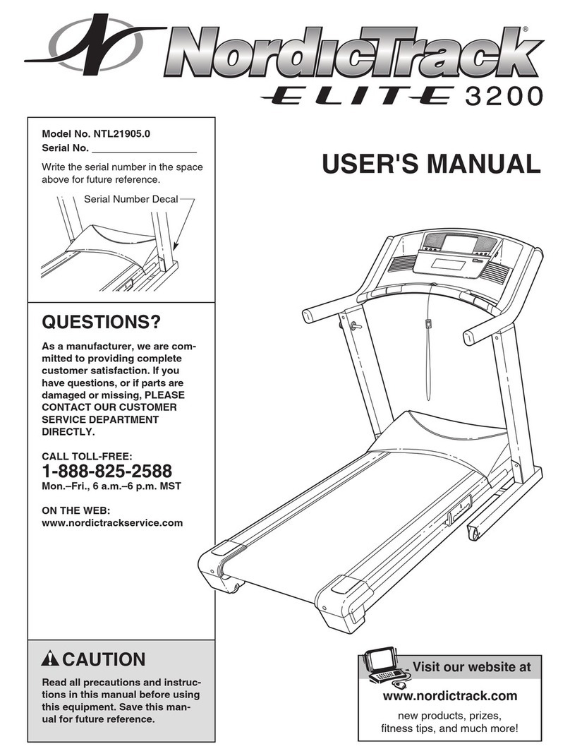 NordicTrack NTL21905.0 User manual