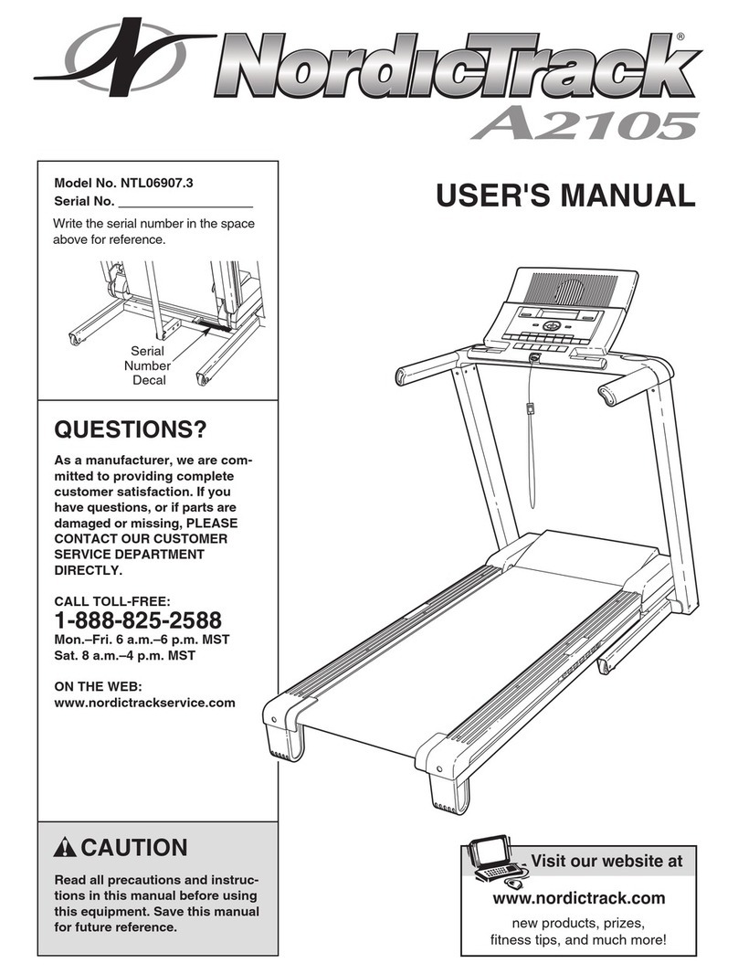 NordicTrack NTL06907.3 user manual