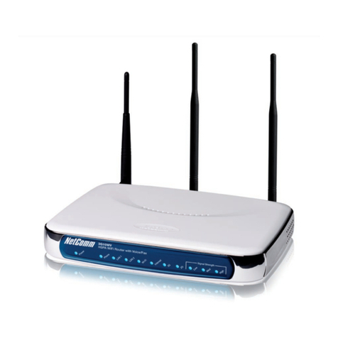 NetComm ROUTER WITH VOICE 3G10WV User manual NetComm ROUTER WITH VOICE 3G10WV User manual