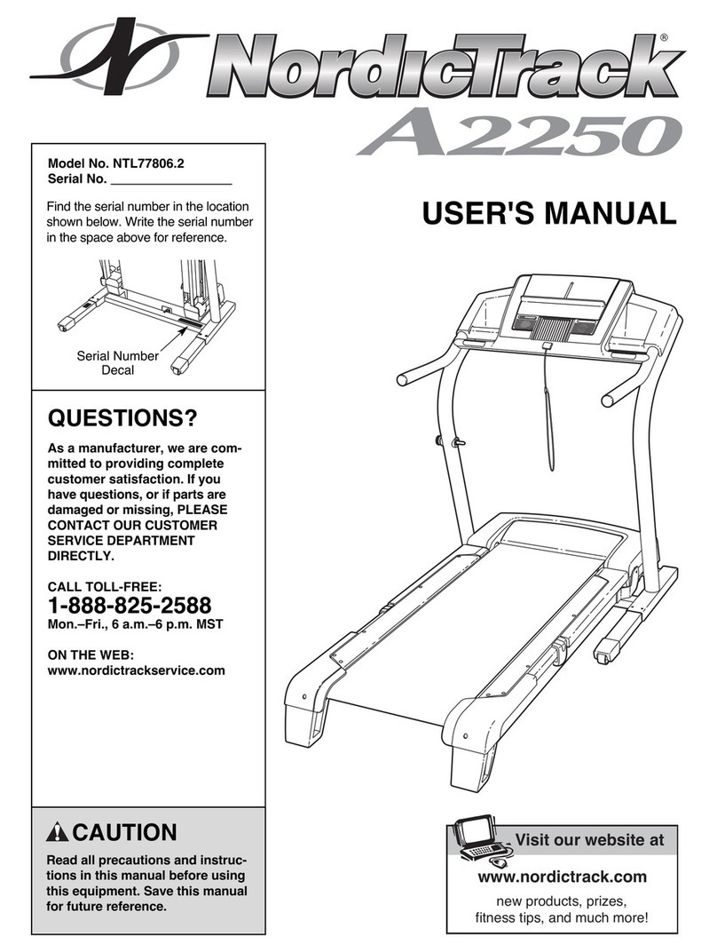 NordicTrack NTL77806.2 user manual