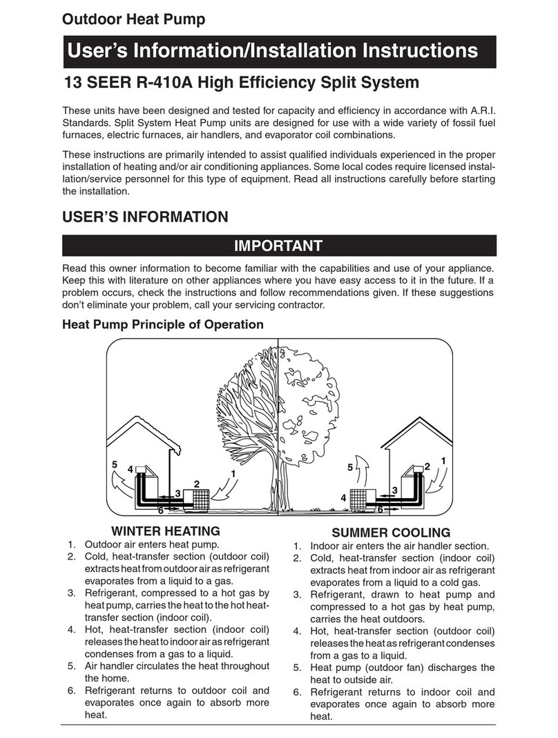 Nordyne R-410A installation instructions Nordyne R-410A installation instructions