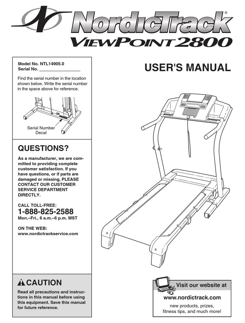 NordicTrack ViewPoint NTL14905.0 user manual