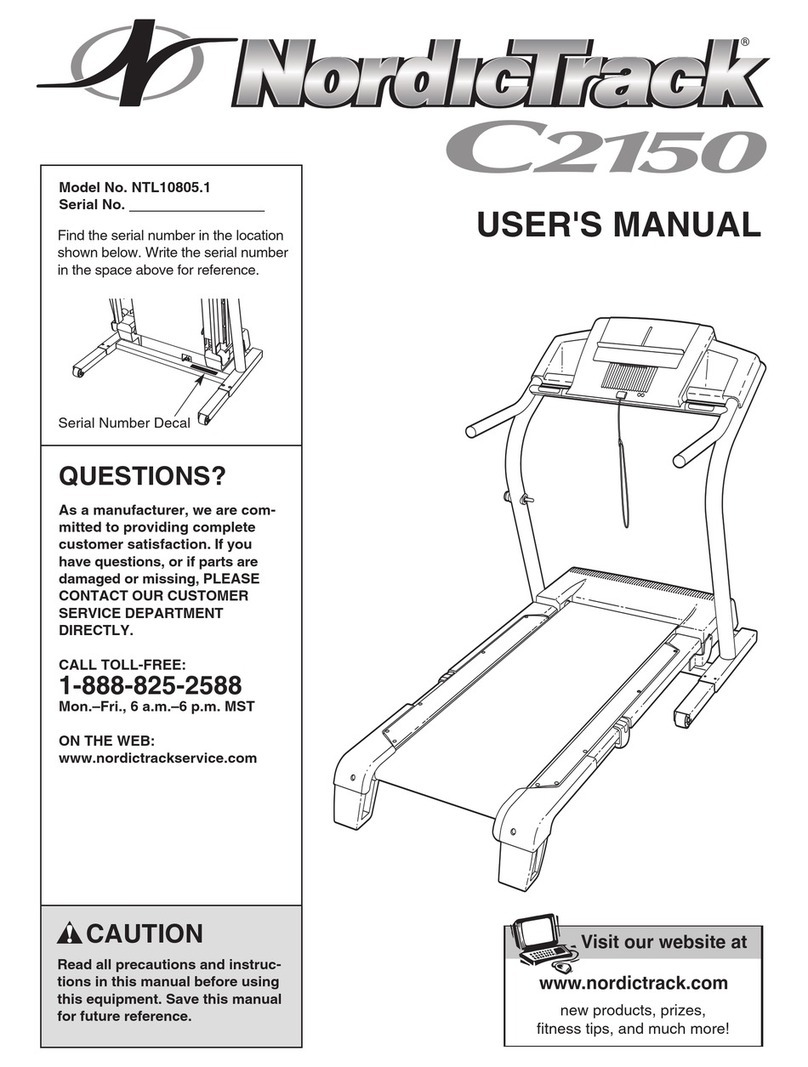 NordicTrack NTL10805.1 user manual