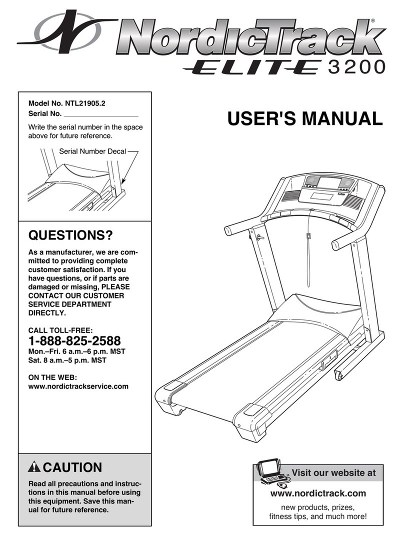 NordicTrack NTL21905.2 User manual