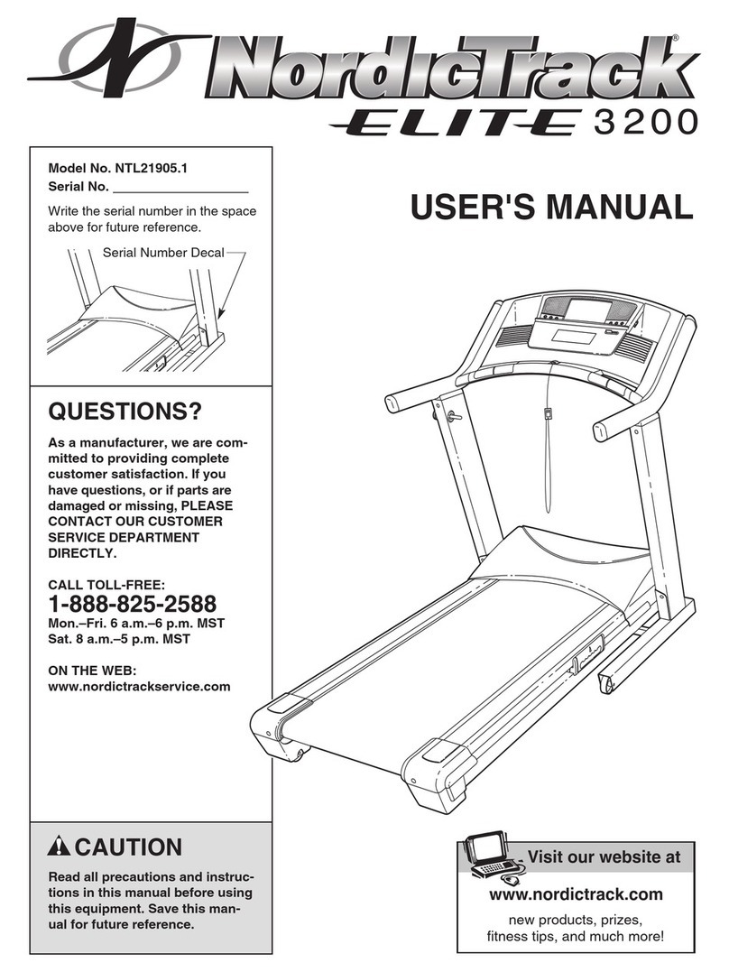 NordicTrack NTL21905.1 User manual