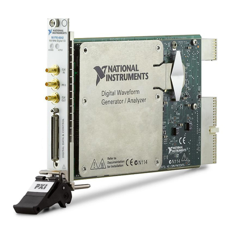 National Instruments NI PCI-6542 Getting started guide