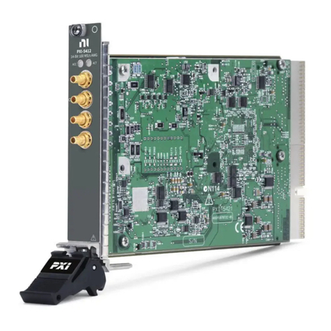 National Instruments NI 5412 User manual