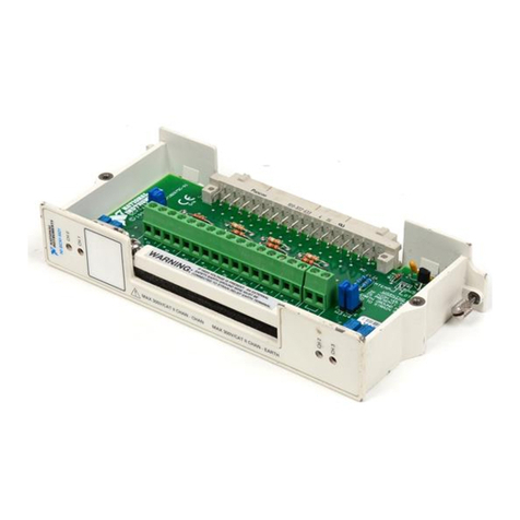 National Instruments SCXI-1321 User manual National Instruments SCXI-1321 User manual