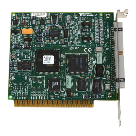 National Instruments PC-LPM-16/PnP User manual National Instruments PC-LPM-16/PnP User manual