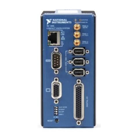 National Instruments NI Vision CVS-1450 Series User manual