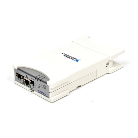 National Instruments NI WLS/ENET-9163 user guide