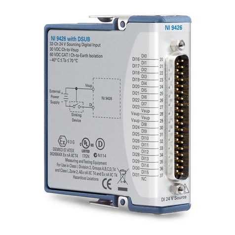 National Instruments NI 9426 User manual National Instruments NI 9426 User manual