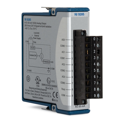 National Instruments NI 9265 User manual