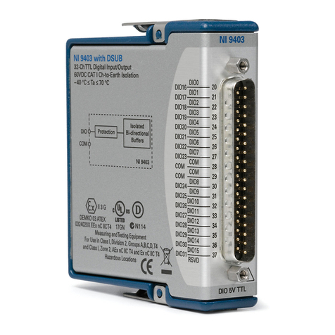National Instruments NI 9403 User manual