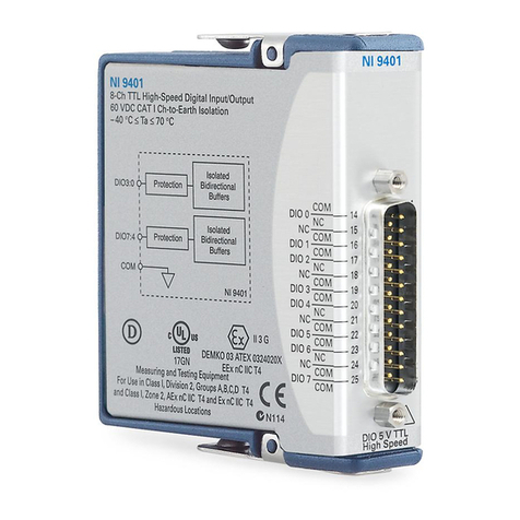 National Instruments NI 9401 User manual