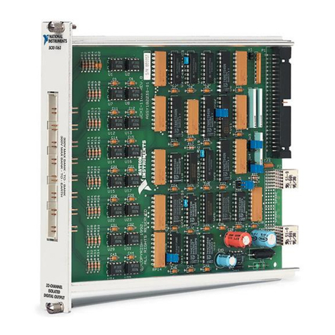 National Instruments SCXI-1163 user manual