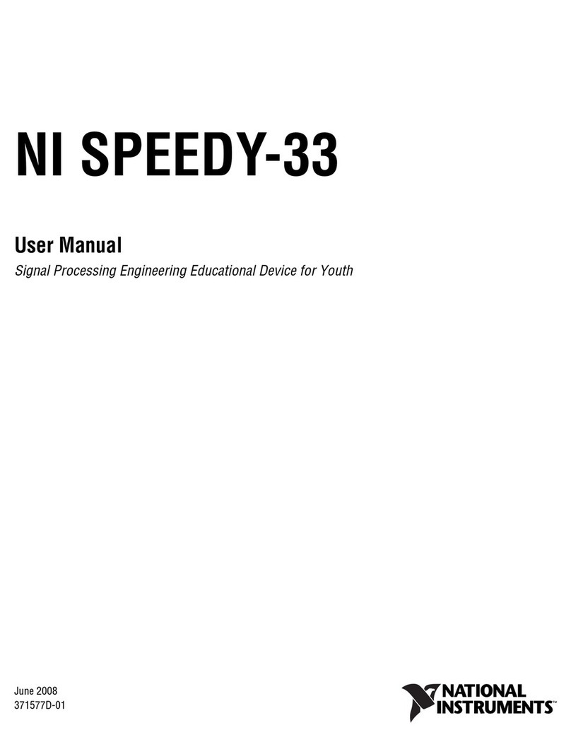 National Instruments Signal Processing Engineering Educational Device NI... User manual