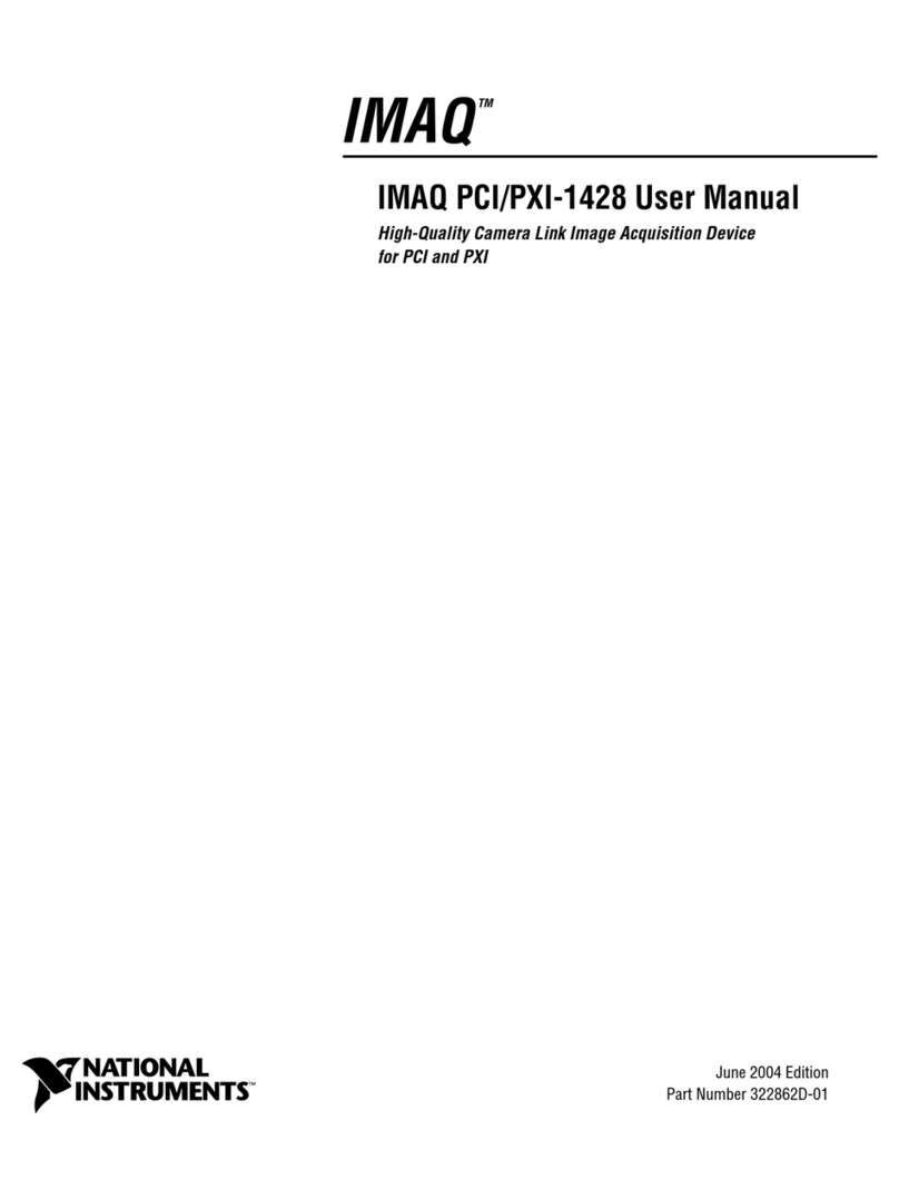 National Instruments IMAQ PXI-1428 user manual
